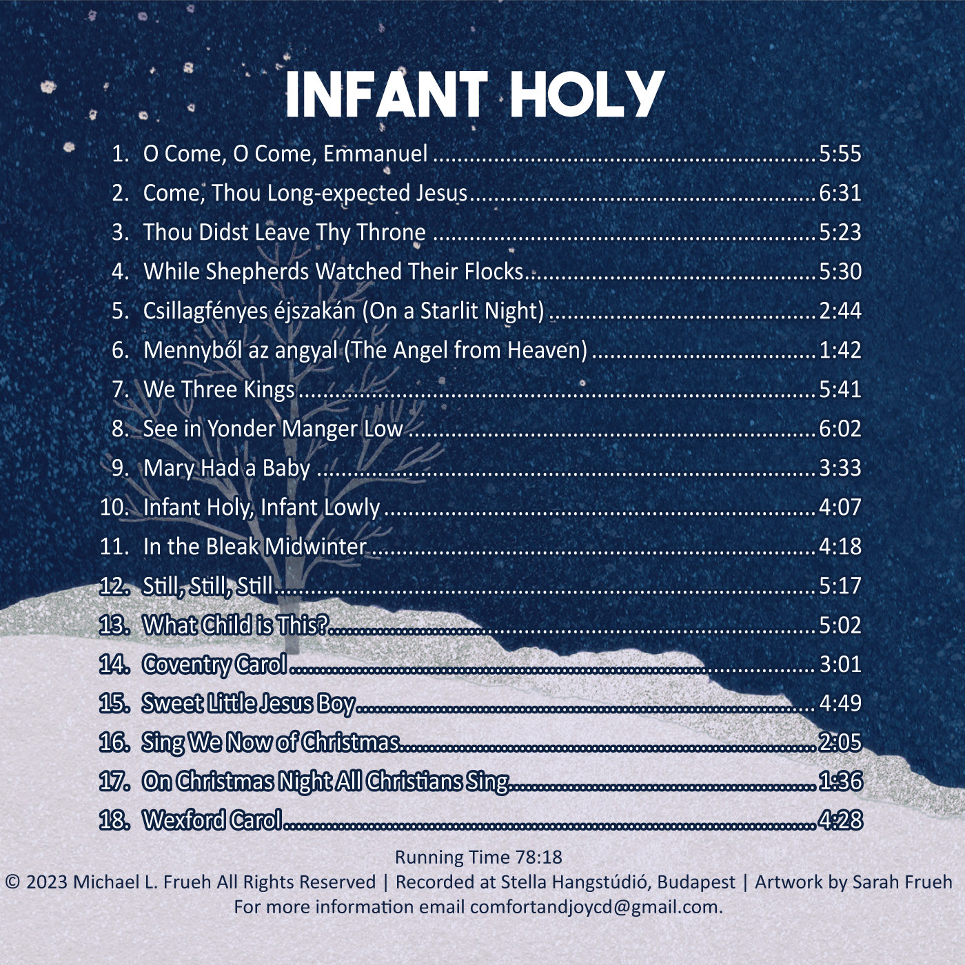 Infant Holy CD