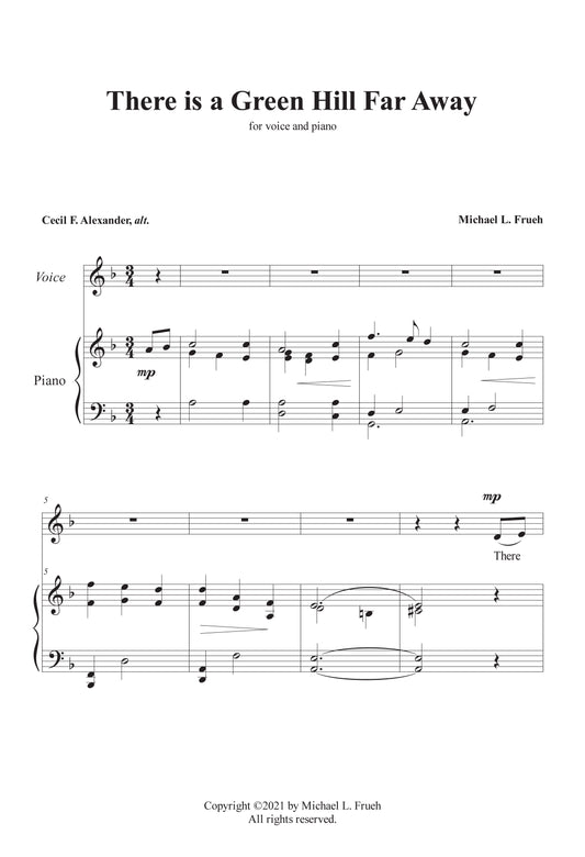 There is a Green Hill Far Away - Vocal Solo